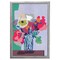12" x 16" Hot Pink Cut Out Framed Wall Art, Contemporary Home Décor, Glass Facing and Hanging Hardware Included